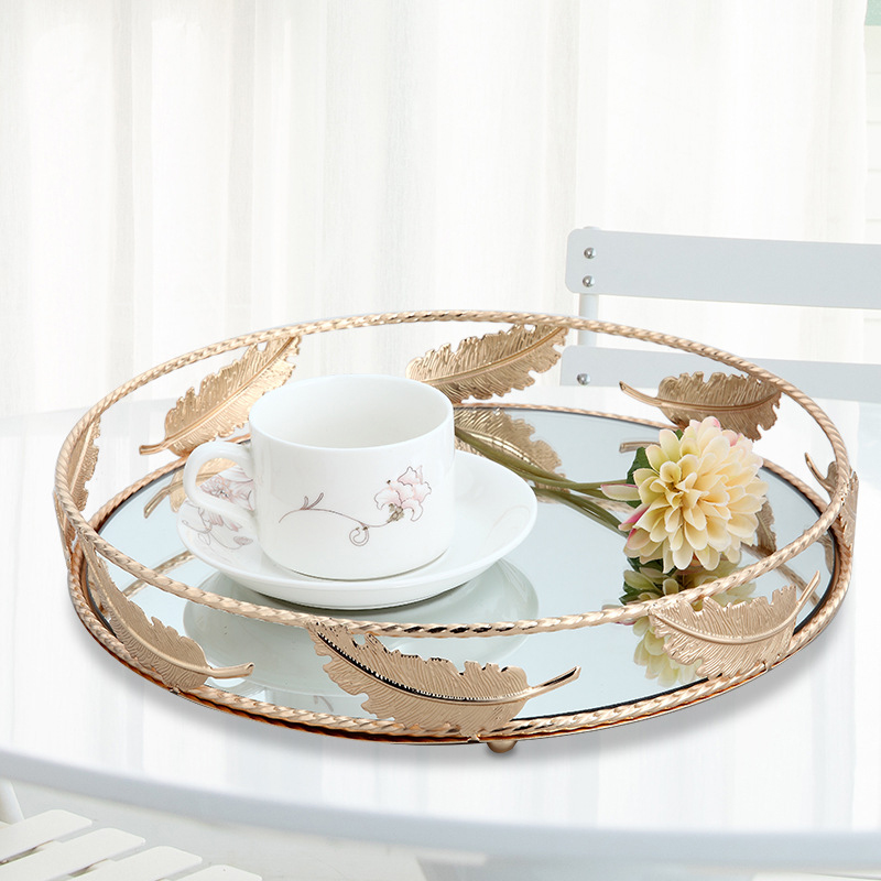 PEANDIM-صينية مرآة دائرية بسيط - مراجعة Travertine Tray Oval وسعره