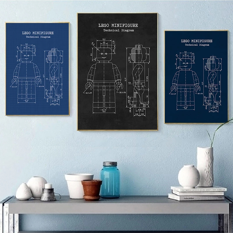 Legos رجل براءات الاختراع خمر  - مراجعة Interior Design Studio وسعره