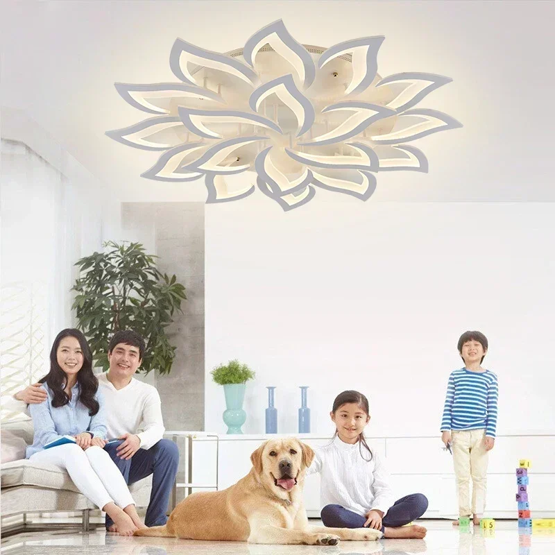 مصمم LED البتلة الثريا غرفة ال - مراجعة Interior Design Studio وسعره