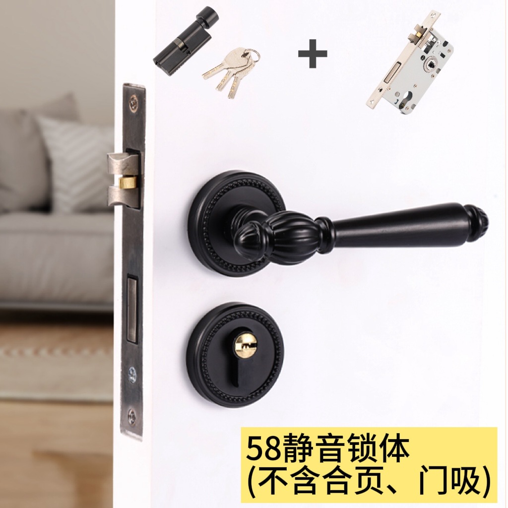 قفل باب غرفة النوم باللون الذه - مراجعة Interior Design Gold وسعره