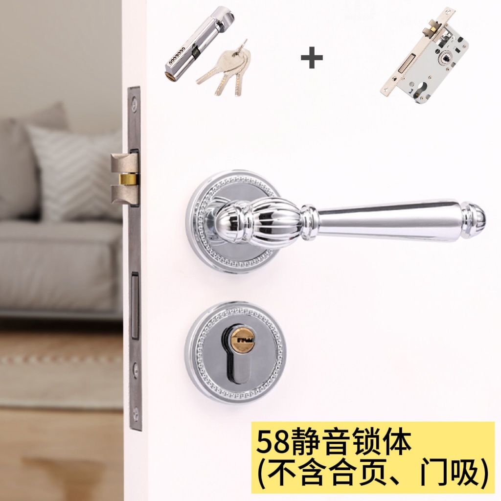 قفل باب غرفة النوم باللون الذه - مراجعة Interior Design Gold وسعره