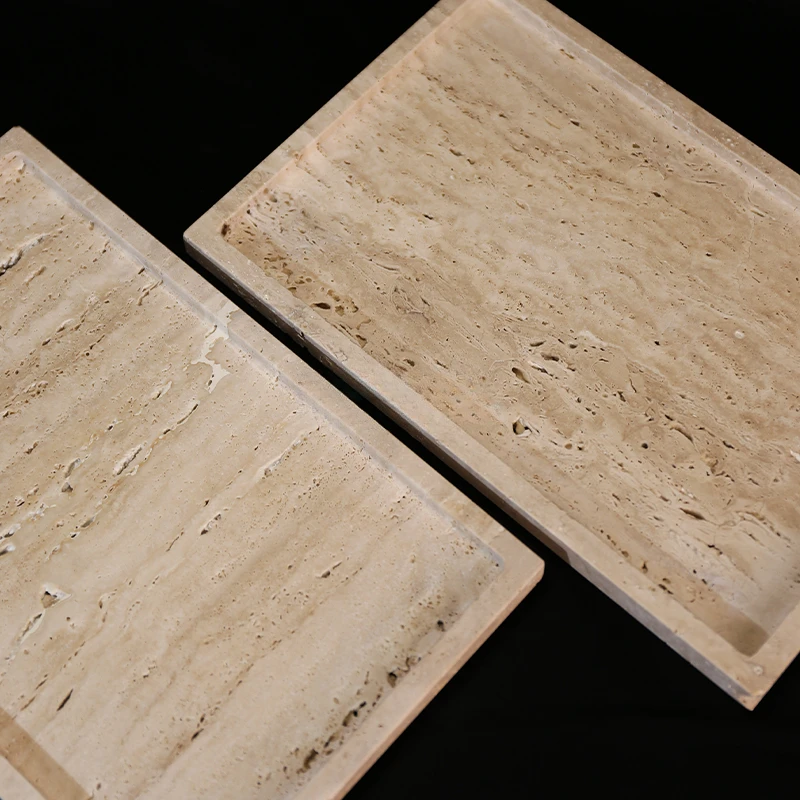 30x20x1.8 سنتيمتر الطبيعة الرخ - مراجعة Travertine Tray Oval وسعره