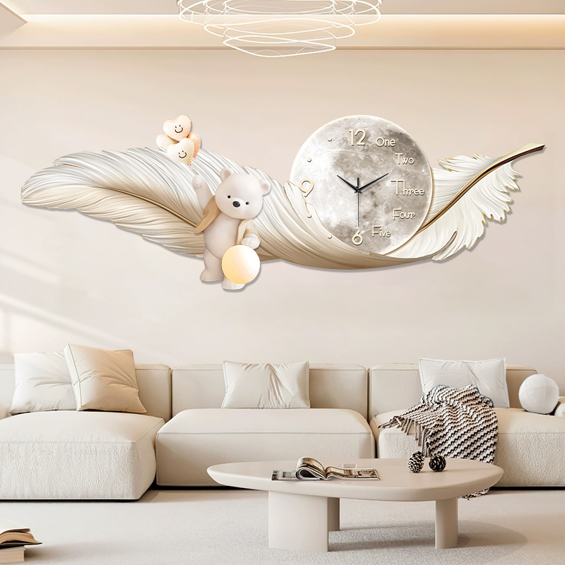 ساعة حائط كبيرة فاخرة، تاريخ د - مراجعة Interior Design Kitchen And Living Room وسعره