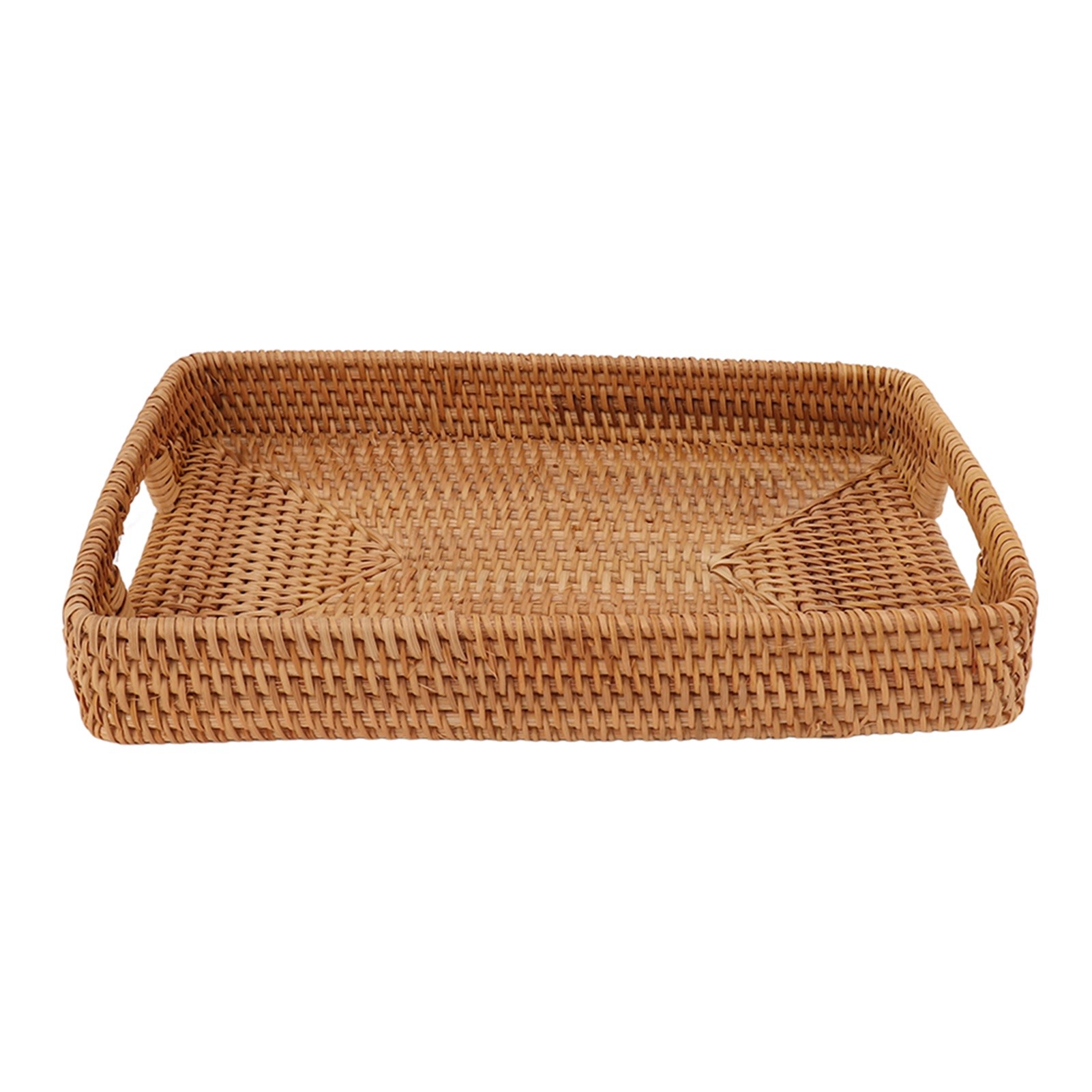 صينية تقديم D5 مع مقابض، صينية - مراجعة Rattan Tray Handle وسعره