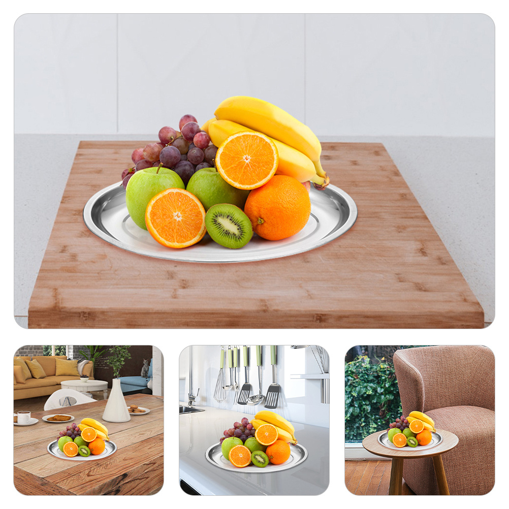 طبق عشاء بيضاوي من الفولاذ الم - مراجعة Travertine Tray Oval وسعره