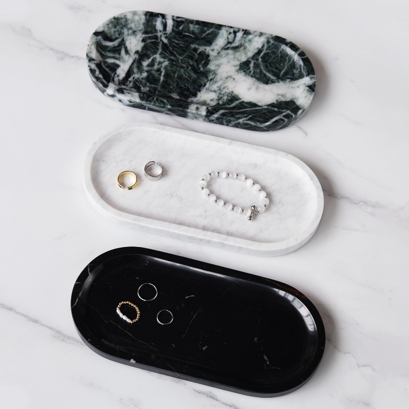 صينية بيضاوية من الرخام التراف - مراجعة Travertine Tray Oval وسعره