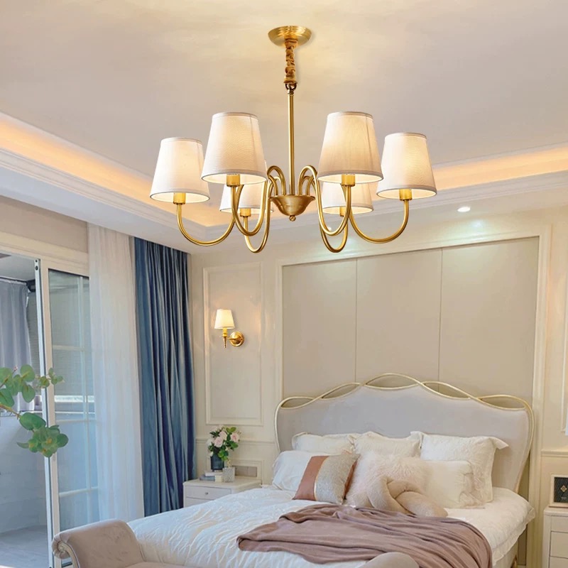 ثريا نحاسية لغرفة المعيشة وغرف - مراجعة Interior Design Kitchen And Living Room وسعره