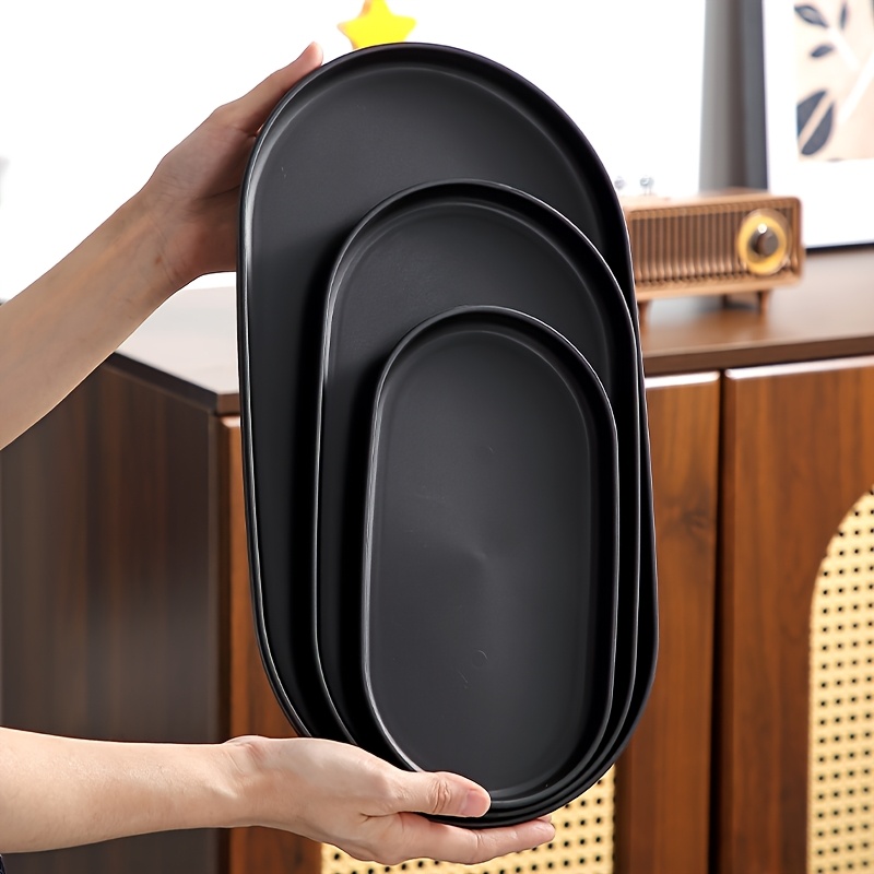 طقم من 3 قطع بثلاثة أحجام، صين - مراجعة Travertine Tray Oval وسعره