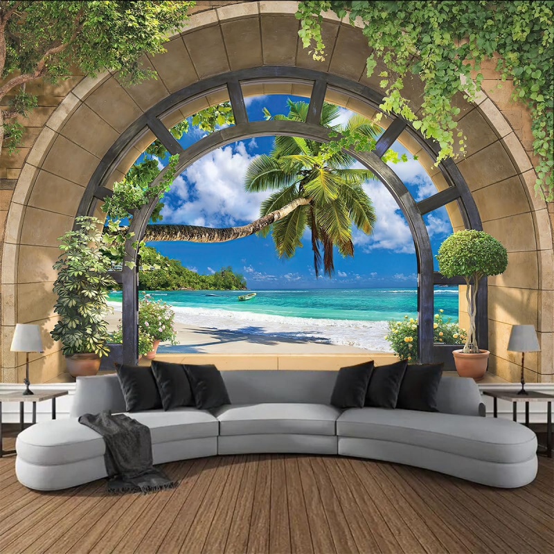 VIKAMA نسيج جداري بتصميم منظر  - مراجعة Interior Design Studio وسعره