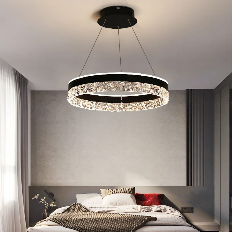 ضوء قلادة LED كريستالي فاخر حد - مراجعة Interior Design Kitchen And Living Room وسعره