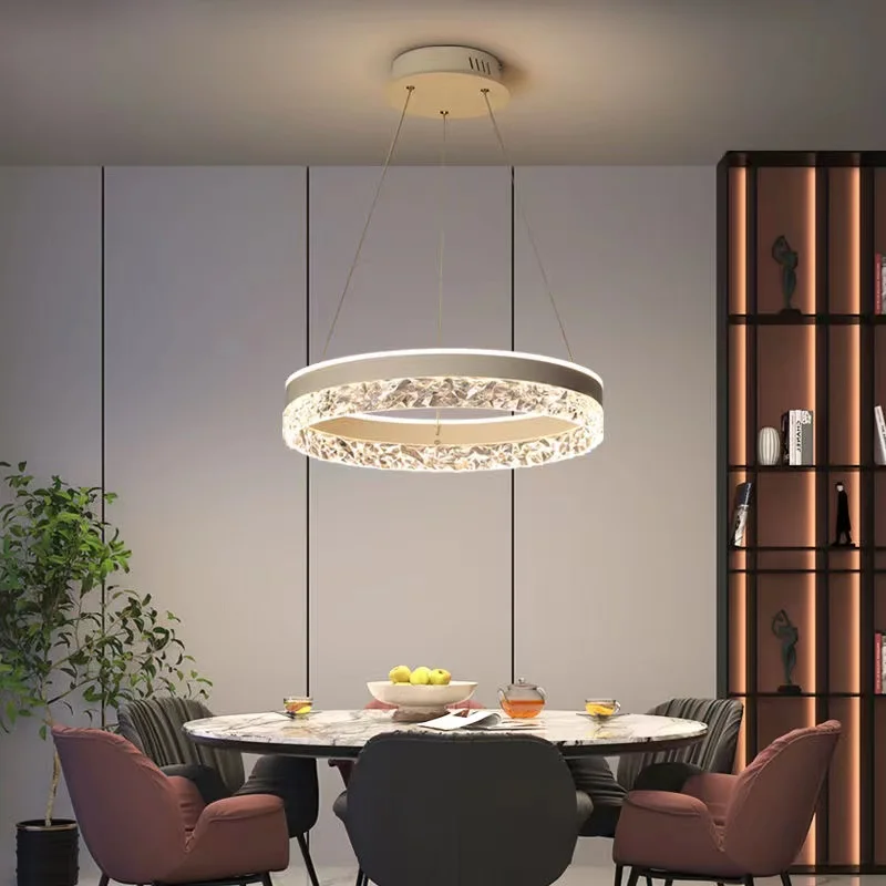 ضوء قلادة LED كريستالي فاخر حد - مراجعة Interior Design Kitchen And Living Room وسعره