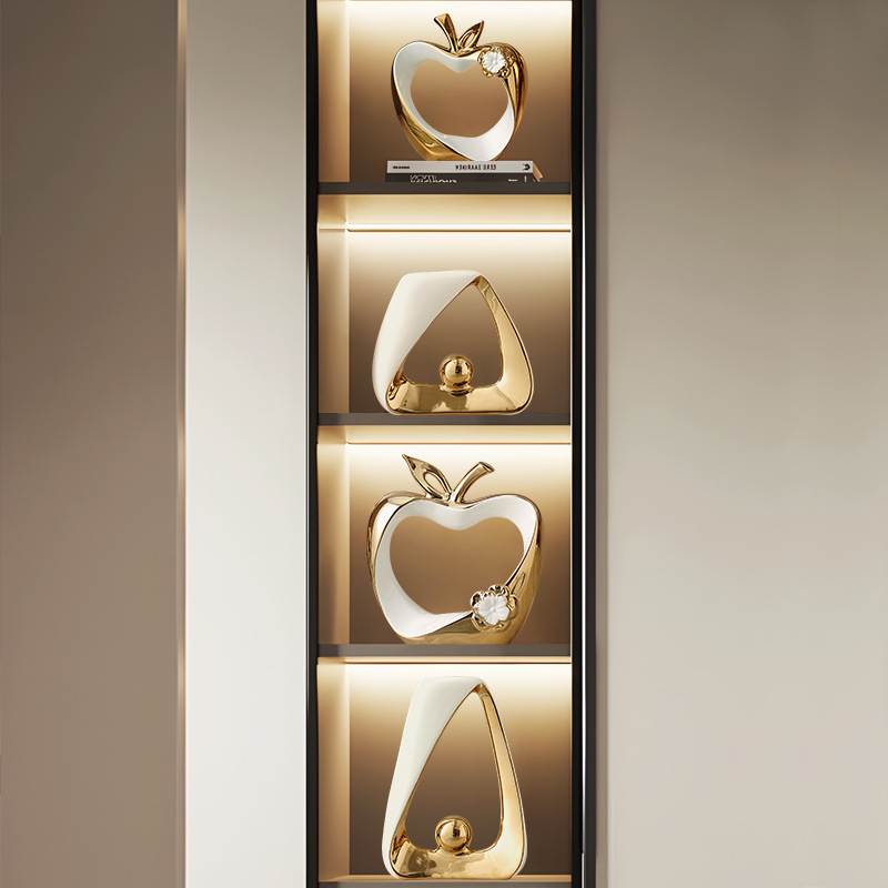 الحرف الخزفية الذهبية المجوفة  - مراجعة Interior Design Gold وسعره
