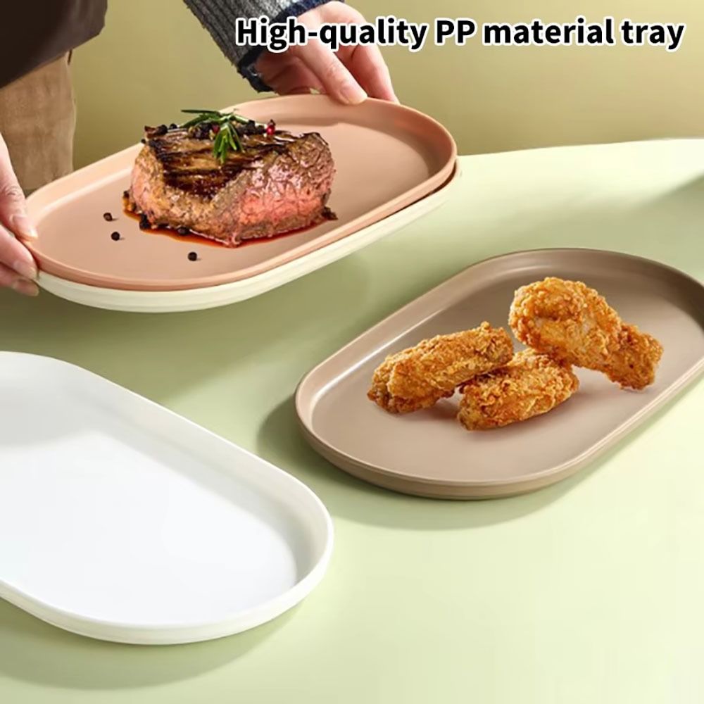 1 قطعة أطباق فاكهه جديدة قابلة - مراجعة Travertine Tray Oval وسعره